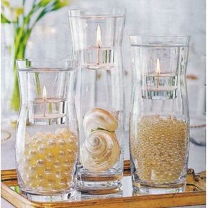 PartyLite Naturally Modern 3-piece set versatile candle holders